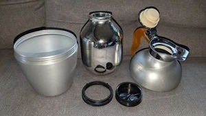 Alfi Orange Vakuumkanne Gebürstetes Aluminium Germany Kanne Gefäß - Bild 1 von 6