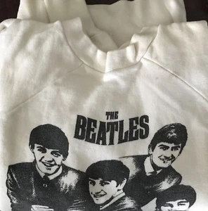 VINTAGE BEATLES SWEATSHIRT 1963 NEMS ENTERPRISES FRÜHE WAREN - Bild 1 von 6