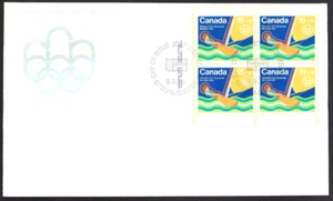🍁Canada B6 LLpb "Olympic Water Sports" Brand New 1975 First Day Cover - Picture 1 of 2