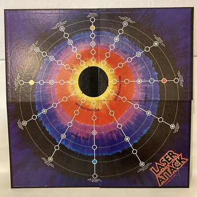 VTG Laser Attack Milton Bradley Board Game 1978 Replacement Game Board Only - Image 1 of 4