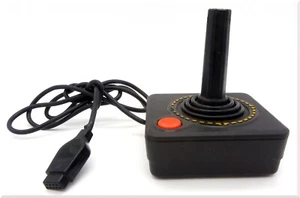 Controlador joystick negro vintage sin probar para consola Atari 2600 años 70 - Imagen 1 de 8
