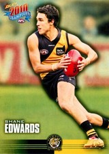 2010 Richmond Tigers AFL Select Champions Card - Shane Edwards