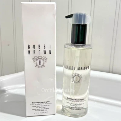 Bobbi Brown Aceite Limpiador Calmante Limpiador Facial y Desmaquillante 200 ml/6,7 oz ~ Nuevo Foto 1 de 3