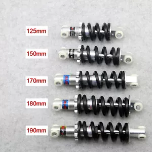 Motorcyle Shock Absorber Suspension Bicycle ATV 125-190mm Scooter Dirt Pit Bike - Picture 1 of 8