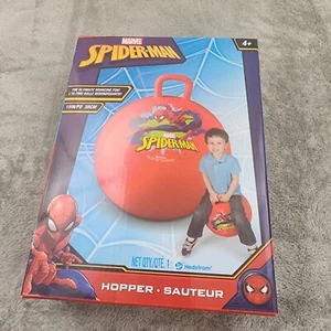 Marvel Spider-Man Hopper Bounce Ball Kids Inflatable Hedstrom 15 inch NEW - Picture 1 of 5
