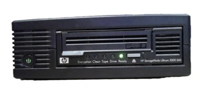 HP StorageWorks Ultrium 3000 LTO5 SAS External Tape Drive EH958A  596279-001 - Image 1 of 2