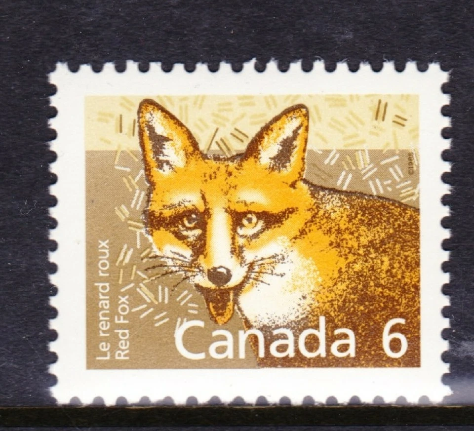 CANADA NO 1159, MAMMAL DEFINITIVE: RED FOX,  MINT NH - Image 1 of 1