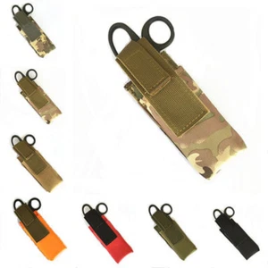 Bolsa duradera de nailon 600D Molle para torniquete y tijeras chaleco caza campamento LO ÚLTIMO - Imagen 1 de 17
