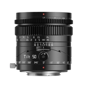 TTArtisan Tilt 50mm f/1.4 for Micro Four Thirds (M4/3, MFT) mount camera =Black= - Picture 1 of 7