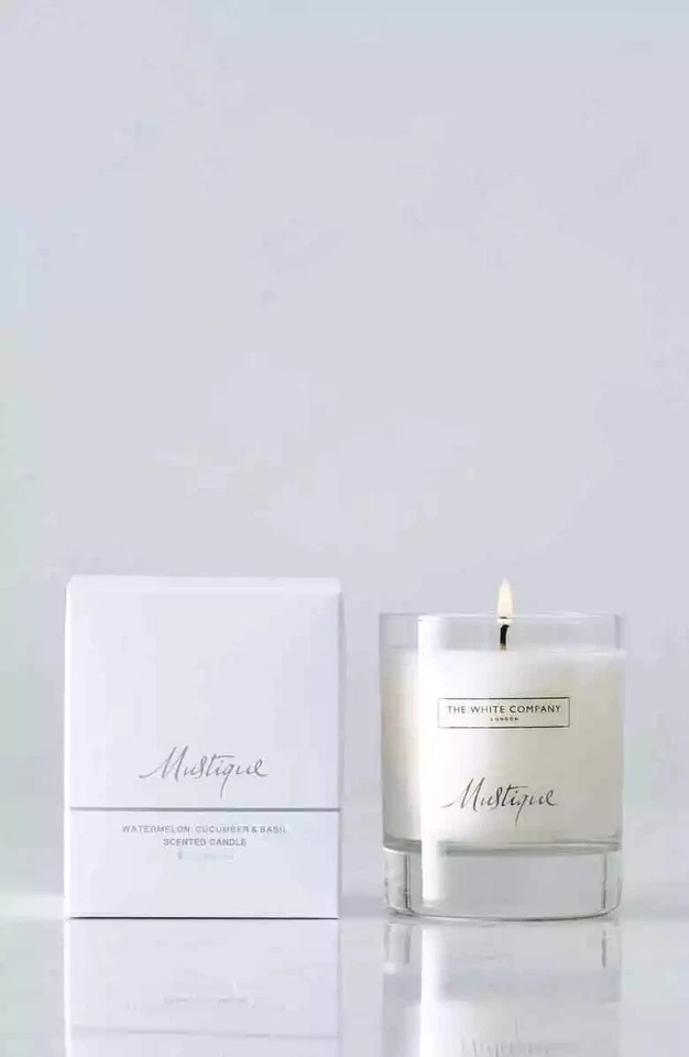 New in Box THE WHITE COMPANY Mustique Signature Candle 140G/ 5 OZ - Image 1 of 1