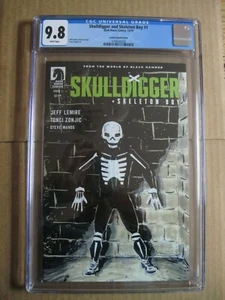 Skulldigger and Skeleton Boy 1 CGC 9.8 1:10 Lemire variant! - Picture 1 of 8