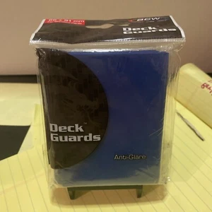 BCW DECK GUARDS CARD SLEEVES - BLUE (50 Sleeves) MTG ANTI-Glare 66x91 - Bild 1 von 2