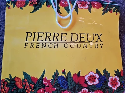 Bolso de compras vintage Pierre Deux French Country Foto 1 de 3