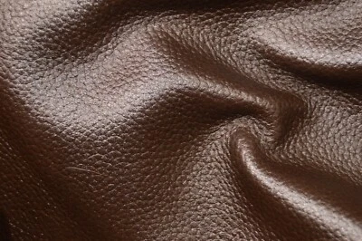 43 sf  Brown ITALY Furniture Upholstery Cow Hide Split Leather Skin a4tk* - Image 1 of 4