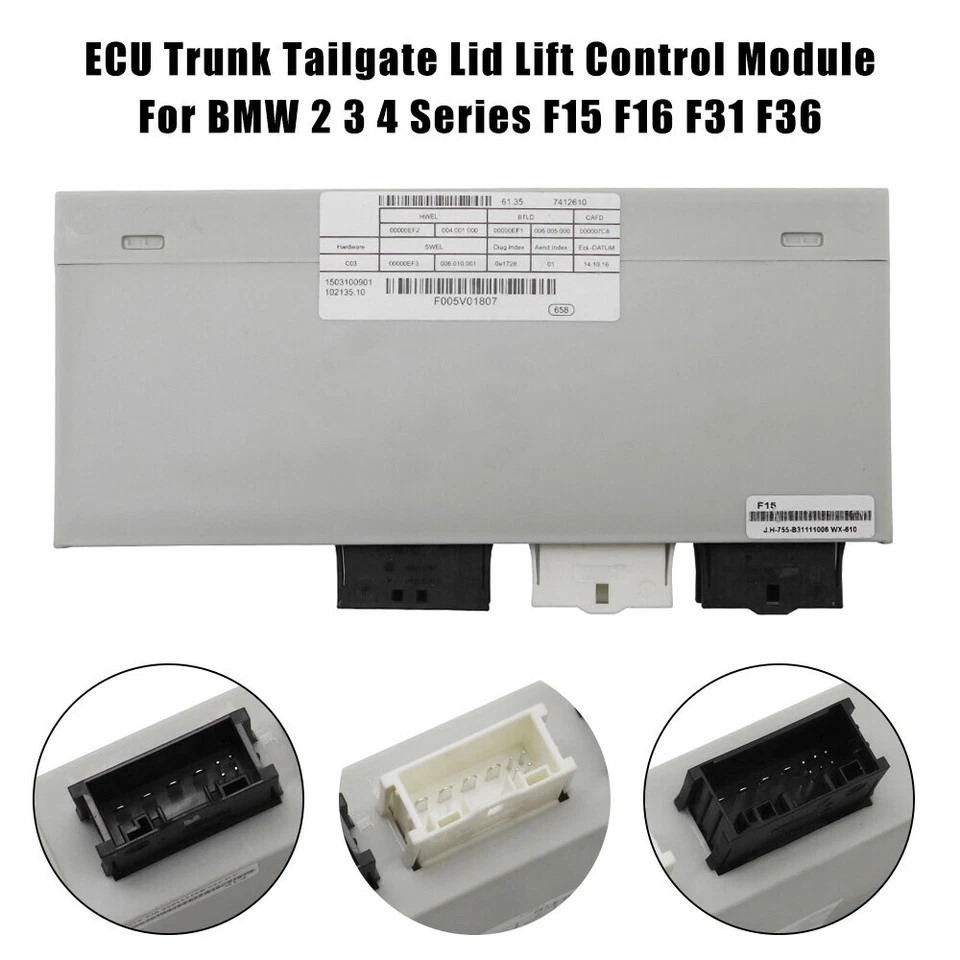 61357412610 Centralina modulo funzione portellone adatto per BMW F31 F45 F46 - Immagine 1 di 4