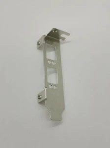 Low Profile Bracket for Broadcom BCM57810S BCM57412 BCM57402 Network Card - Picture 1 of 7