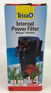 Tetra Whisper In-Tank Internal Power Filter for 1-4 gallons - New - S Cartridge - Picture 1 of 4