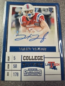 2017 Panini Contenders Draft Pick College Ticket Trent Taylor #258 (AU, RC) B875 - Bild 1 von 2