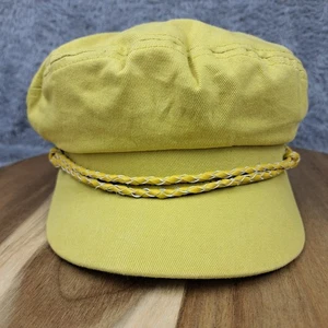 Brixton Classics Fiddler Fischer Mütze Kappe M 7 1/4 gelb Seil Herren - Bild 1 von 10