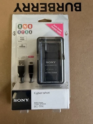 Cargador de batería Sony BC-TRX para Cyber-shot serie X/N/G/D/T/R/K - Caja abierta Foto 1 de 4