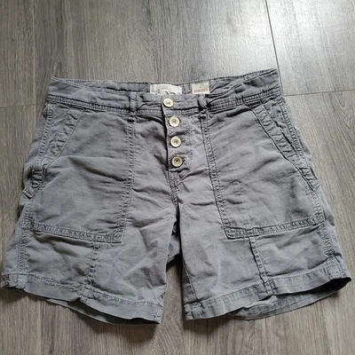 Pantalones Cortos Anthropologie The Wanderer Mujer 26 Botones Frontales Informales Bolsillos Foto 1 de 4