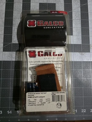 GALCO STOW-N-GO IWB HOLSTER RH RUGER LCP AND KEL TEC STO486 - Image 1 of 4