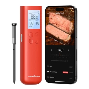 ThermoMaven Smart Bluetooth Wireless Fleischthermometer 10X Verbessert Sub-1G Sig... - Bild 1 von 8