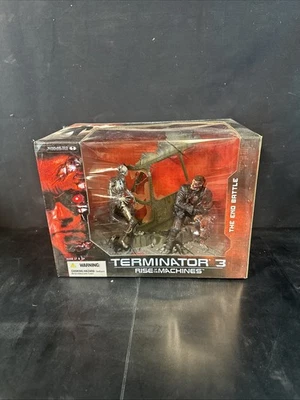 NEW McFarlane Toys Terminator 3 Rise of the Machines The End Battle Deluxe Set - Image 1 of 4