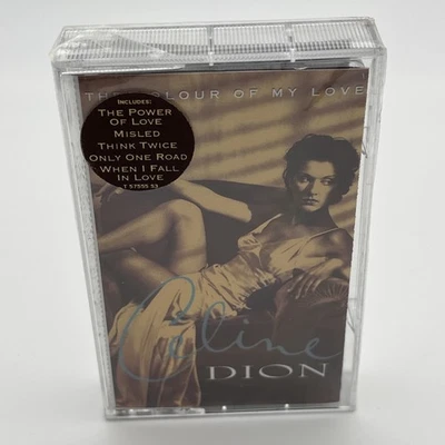 VTG ✅ Colour of My Love by Celine Dion Cassette 1993 The Power Of Love ✅ Sealed - Image 1 of 4
