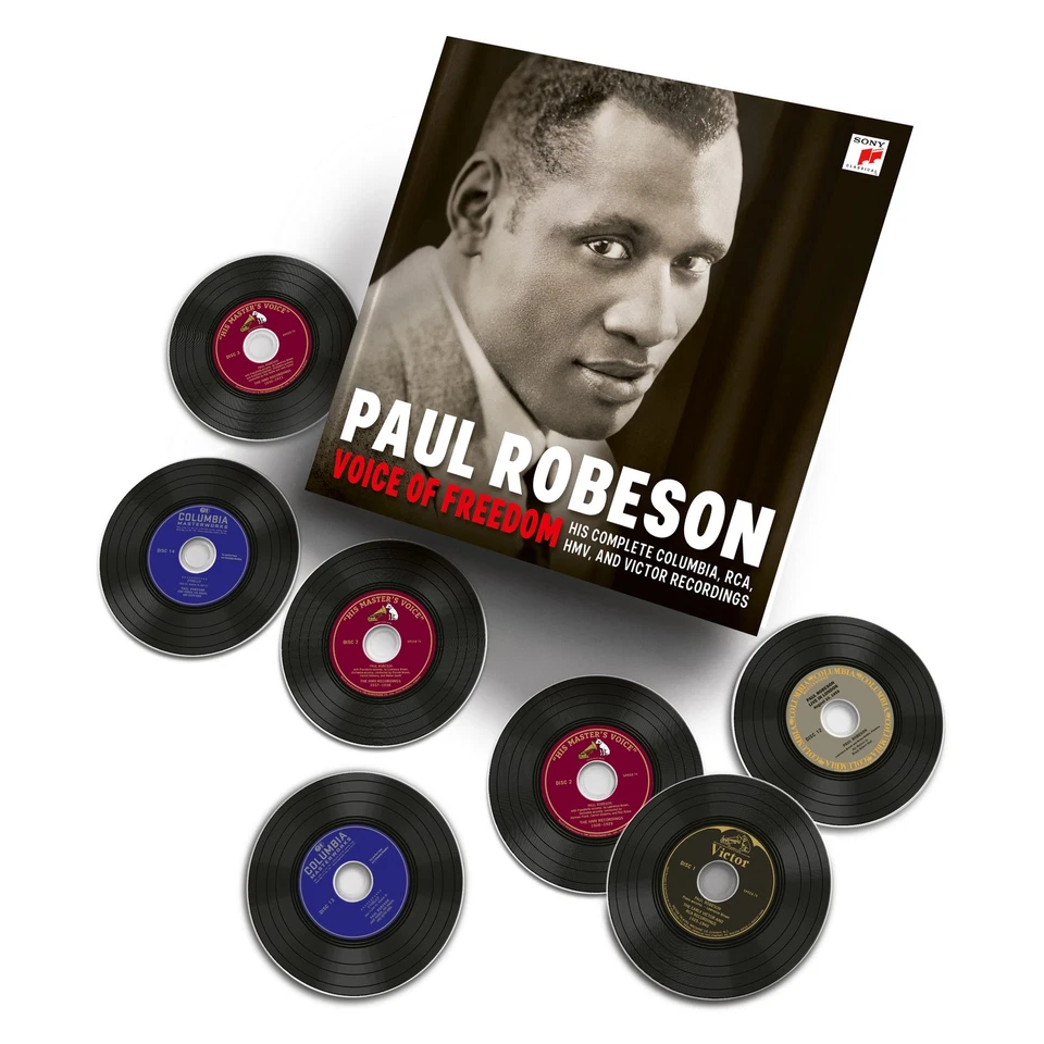 Paul Robeson Voice of Freedom: His Complete Columbia, RCA, hmv and Victor R (CD) - Image 1 of 1