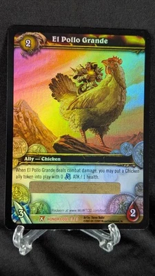 El Pollo Grande - *UNGEKRATZT* World of Warcraft TCG LOOT CARD MOUNT - Bild 1 von 4
