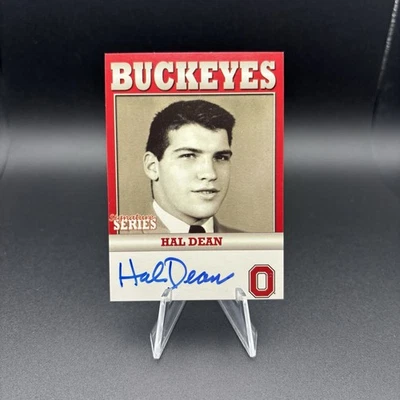 2004-09 TK LEGACY OHIO STATE BUCKEYES HAL DEAN SIGNATURE SERIES AUTO #B20 - Image 1 of 2