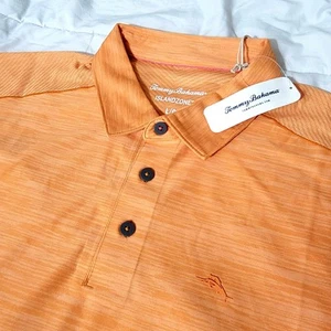 Tommy Bahama Island Zone Polo Shirt Mens Large Breathable Relax Beach Preppy - Picture 1 of 6