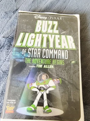 Disney Pixar Buzz Light year Of Star Command The Adventure Begins.VHS - Image 1 of 3