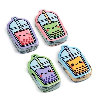 Bubble Tea Magic Flannel Kawaii Gift Xmas Travel Towel Stocking Filler