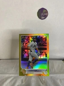 Francisco Lindor - 2022 Topps Gold Foil #450 New York Mets - Picture 1 of 2