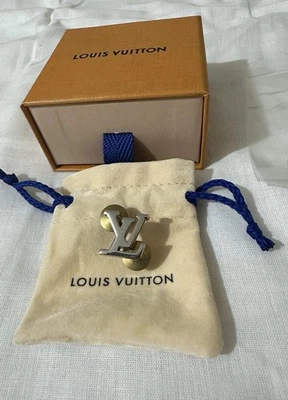 Louis Vuitton Pin Silver, Not Available In Stores - Image 1 of 4
