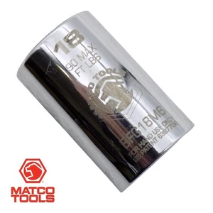Matco Tools BFG18M6 Non-Marring 3/8" Drive 18mm Socket With Plastic Insert GUC - Bild 1 von 1