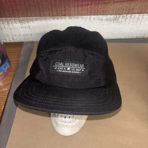 Coal Kopfbedeckung Mütze 5 Panel Richmond Camp verstellbar schwarz - Bild 1 von 7