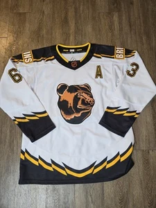Adidas Brad Marchand Boston Bruins Bear Retro NHL Trikot weiß 56 Stanley Cup - Bild 1 von 8