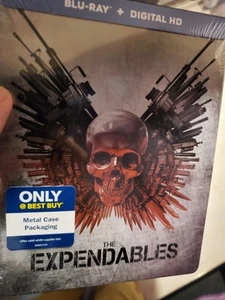 The Expendables 1-3 BLU-RAY+ DIGITAL HD Steelbooks Bestbuy Exclusive NEW Sealed! - Picture 1 of 3