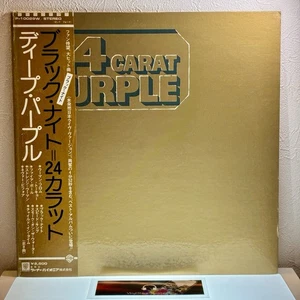 Deep Purple – 24 Carat Purple/LP 1975 Warner Bros P-10029W w/OBI Japan EX.EX - Picture 1 of 15
