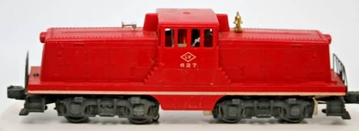 Lionel Post War LV GE 44-Ton Switcher 627 O Gauge Red 1:48 Scale Tested Runs - Image 1 of 4