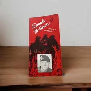 Mickey Block story Vintage Christian Testimony Vietnam War Veteran Bible tract - Bild 1 von 24