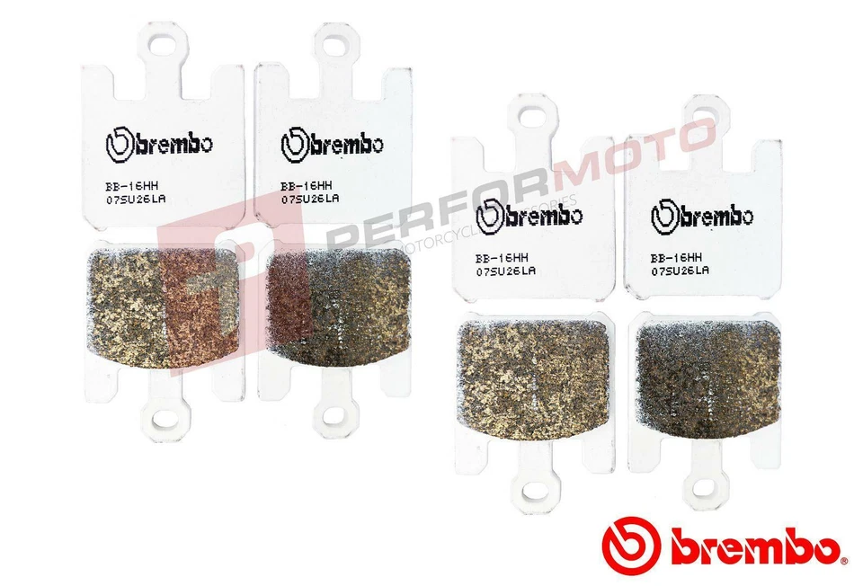 Brembo LA Sintered Long Life Front Road Brake Pads Twin Pack SU26 - Image 1 of 2