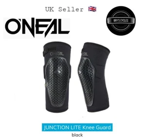 O'Neal Junction Lite Knee Guards V.23 Pads MTB - Black - Medium - RRP £65 - Picture 1 of 6