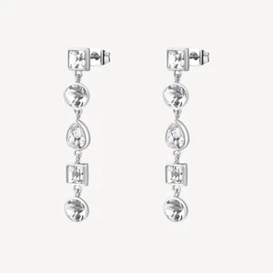 BROSWAY SYMPHONIA ORECCHINI PENDENTI CON CRISTALLI IN ACCIAIO BYM179 (4691) - Imagen 1 de 4