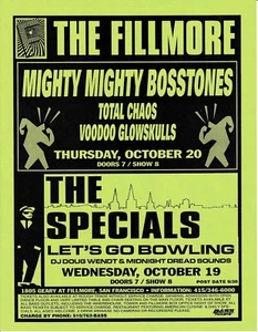 THE SPECIALS, LET'S GO BOWLING; MIGHTY BOSSTONES, CHAOS, VOODOO bei FILLMORE '94 - Bild 1 von 1