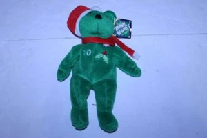 Atlanta Braves 1998 Chipper Jones Christmas NWT Beanie Baby (Green) Bamm Beano's - Imagen 1 de 3