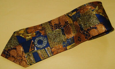 CHRISTIAN LACROIX COLORFUL ABSTRACT PRINT TIE - TIES - NECKWEAR - DESIGNER TIES. - Image 1 of 3